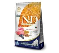 N&D ANCESTRAL Grain Dog Lamb, Spelt, Oats and Blueberry Puppy Medium & Maxi 2.5KG