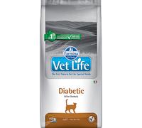 FARMINA Vet Life Diabetic 10 kg - Nourriture vétérinaire pour chats adultes souffrant de diabète