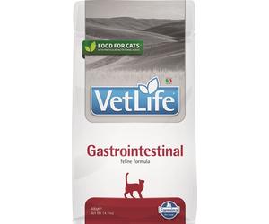 FARMINA Vet life gastro-intestinal cat - 400g - nourriture sèche pour les chats ayant des problèmes intestinaux