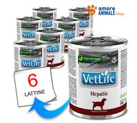 Farmina VET LIFE HEPATIC Pour Chien Adulte Aliment Humide 300 gr