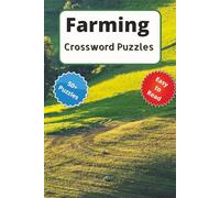 Farming Crossword Puzzles: "Crosswords for the Climate-Smart Farmer: AgTech, Sustainability & Beyond"
