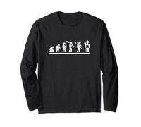 Farming Evolution Funny Farmer pour hommes Manche Longue