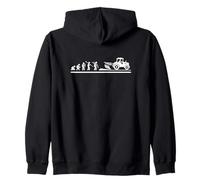 Farming Evolution Funny Farmer pour hommes Sweat à Capuche