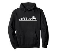 Farming Evolution Funny Farmer pour hommes Sweat à Capuche