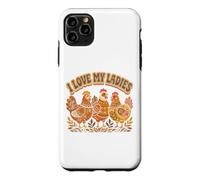 Farming I Love My Ladies Funny Chicken Lovers Coque pour iPhone 11 Pro Max