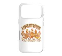 Farming I Love My Ladies Funny Chicken Lovers Coque pour iPhone 17 Pro