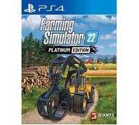 Koch Media Jeu vidéo Farming Simulator 22 Platinum Edition – PlayStation 4