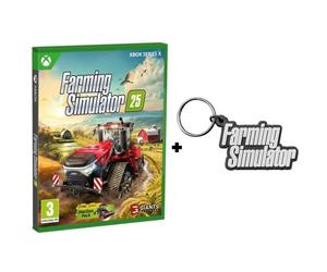 Farming Simulator 25 - Jeu Xbox Series X - Avec porte clés en bonus de précommande