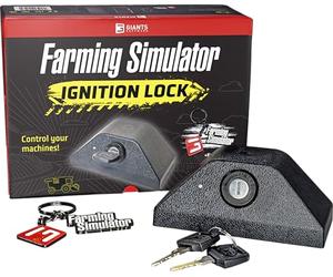 Farming Simulator Ignition Lock (antidémarreur pour simulation PC, connexion USB t porte-clés inclus, accessoire de jeu)