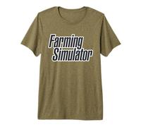Farming Simulator T-Shirt avec Logo Farming Simulator 16 T-Shirt Haut de Gamme