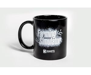 Farming Simulator Tasse Simulateur d'agriculture (contenance 330 ml, tasse en céramique, inscription en forme d'empreinte de pneus, accessoires