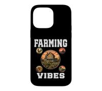 Farming Vibes Récolte Animaux Fermier Tracteur Cultures Coque pour iPhone 14 Pro Max