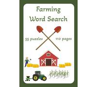 Farming Word Search: 6x9 inch Word search book of 495 words in 55 puzzles on 110 pages. Good for relaxing, as a gift or getting off your devices.