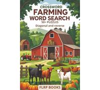 Farming Word Search Puzzle Book: Word Searches with Easy to Read Print about Farming, Farm, Farms and More | 6x9 inches, 110 pages | 50+ Puzzles... Gift for Vacations, Holidays and Free Times