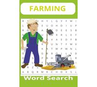 Farming Word search Puzzle book: Word searches with easy to read print about Farming, plants, Earth,and More | 6x9 inches, 110 pages| 50+puzzles... Gift for Vacation, Holidays and Free Times