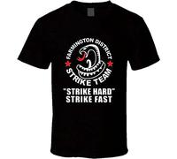 Farmington The Shield Strike Team TV Series T Shirt Mens Tee Gift New from US Black Hemden(3X-Large)