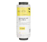 Farmland Herkules Power Fil de Clôture Électrique - 100 m de fil conducteur avec 11,9 Ohm/m - Fil robuste avec combinaison inox-cuivre - Fil de clôture pour tous types d’animaux