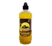 Farmlight Huile de Lampe Bio à la Citronnelle - 1L Huile de Paraffine Naturelle - Parfum Frais & Agréable - Idéale pour Lampes à Huile, Torches de Jardin & Lanternes - Combustion Longue Durée