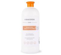 Farmoderm Senior Shampooing Doux 1 L - Anti-Chute pour Chevelure Clairsemée, Soin Fortifiant Quotidien, Fibre Fragile ou Cassante, Cuir Chevelu Sensible, Hommes & Femmes
