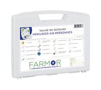 VALISE DE SECOURS FARMOR MENUISIER 4/6 PERSONNES-MEN2170PP