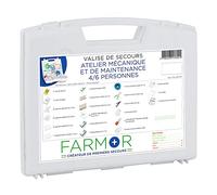 Coffret de secours Atelier mécanique et de maintenance 4/6 personnes FARMOR - ATM 2135 PP