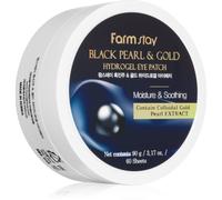 Farmstay Black Pearl & Gold masque hydrogel contour des yeux 60 pcs