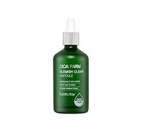 FARMSTAY Cica Farm Blemish Clear Ampoule 100 ml, fabriquée en Corée, humidifiée et régénérée, 100 ml, 100 g