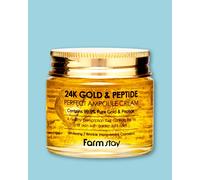 Farmstay Crème pour le visage 24K Gold & Peptide Perfect Ampoule Cream - 80 ml