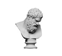 Farnese Hercule Buste Statue Grec Fait à la main Musée Réplique Sculpture en marbre