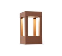 Faro Barcelona Borne extérieure AGRA 20 cm Marron clair 2700K IP55