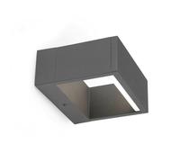 Applique D'extérieur Led Alp Moderne gris foncé, opale