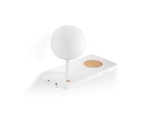 Faro Barcelona 01009A - NIKO GLASS Applique droite blanche