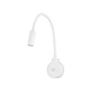 Faro Barcelona 24015 - PIXIE LED Applique lecteur blanche conçu par Nahtrang