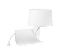 Applique murale liseuse Handy blanc/gauche Blanc
