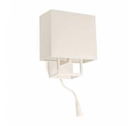 Faro Barcelona 29982 VESPER Lampe applique blanche avec lecteur LED
