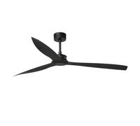 Faro Barcelona 33432 - JUST FAN Ventilateur de plafond noir mat avec moteur DC 178cm de CONILLAS