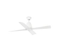 Faro Barcelona Ventilateur de plafond extérieur Typhoon DC 33480 Ø130 Blanc 4 pales IP44