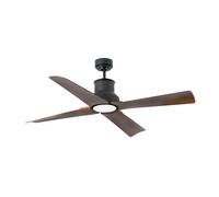 Faro Barcelona 33481-7- WINCHE LED Ventilateur de plafond marron avec moteur DC
