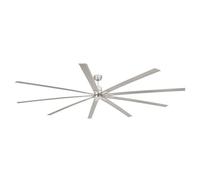 Faro Barcelona 33496 - MANHATTAN LED Ventilateur de plafond avec lumière nickel mat avec moteur DC