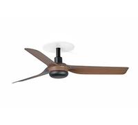 FARO BARCELONA 33823R - MINI PUNT RECESSED S Ventilateur noir/noyer