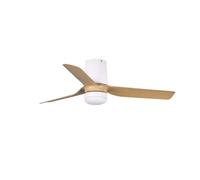 FARO BARCELONA 338331S - MINI PUNT TUB S Ventilateur blanc/érable 20 W SWT