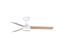 FARO BARCELONA 342951S - RUDDER 3 S Ventilateur blanc/cendre 20 W SWT