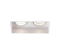 Faro Hyde Lampe encastrable au plafond blanc plafonnier 2 lampes GU10 déco /EBOX