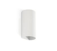 Faro Barcelona 40542 - SOLE 2L Applique ronde blanche cannelée