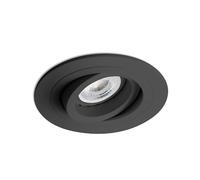 Faro Barcelona - Downlight encastrable RADON R 43408 - orientable noir - GU10