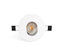 Faro Barcelona 43431 - NIVA Pinhole orientable blanc IP65