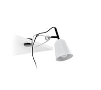 Faro Barcelona 51135 - STUDIO Lampe avec pince blanche