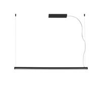 Faro Barcelona 61103 - VICO 115 Lampe suspension noire avec fleuron de surface