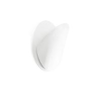 Faro Barcelona – Applique murale OVO 240 – Petite avec cache blanc