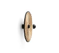 Faro Barcelona 62173-78 - COSTAS 400 H70 Applique/plafonnier noire/rotin